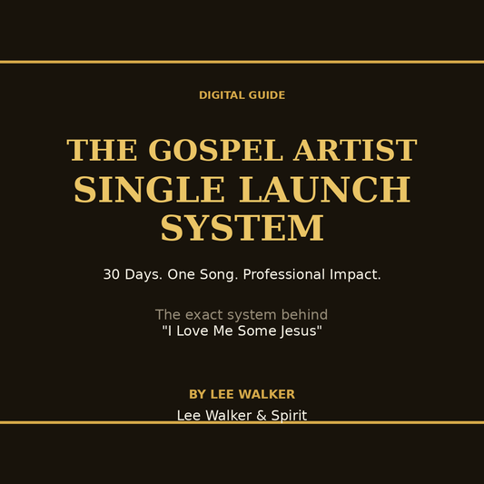 The Gospel Artist Single Launch System